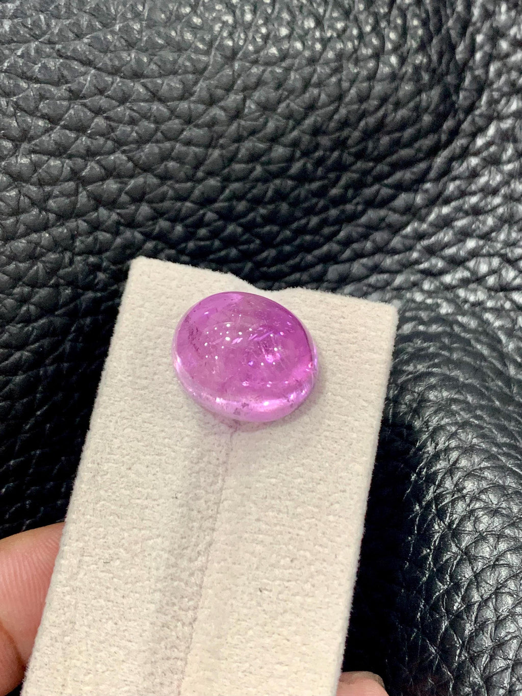 Pink Kunzite 21.40ct Oval Cabochon | Glowing Pastel Gem | Afghanistan