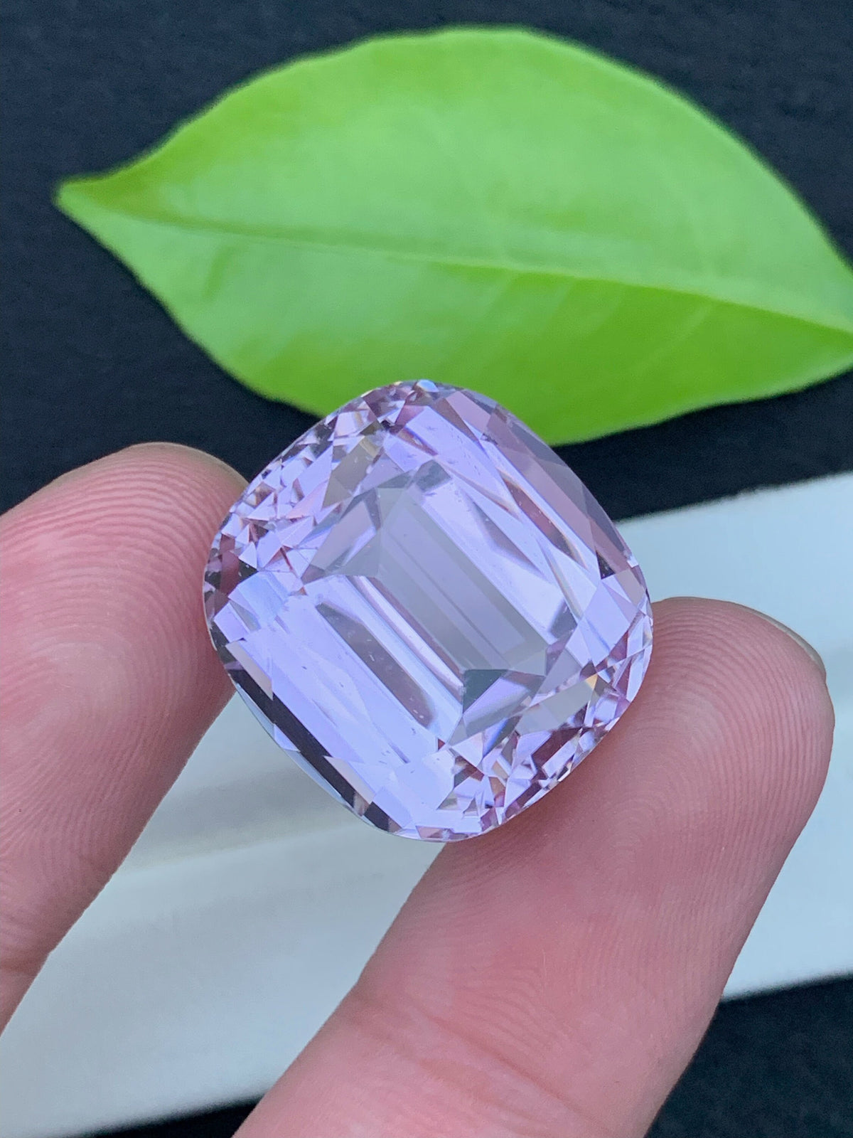 Light Pink Kunzite Gemstone: 57.30 CT Custom Cushion Cut