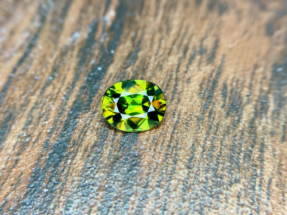 1.45 CT Oval Cut Sphene Gemstone: Himalayan Origin