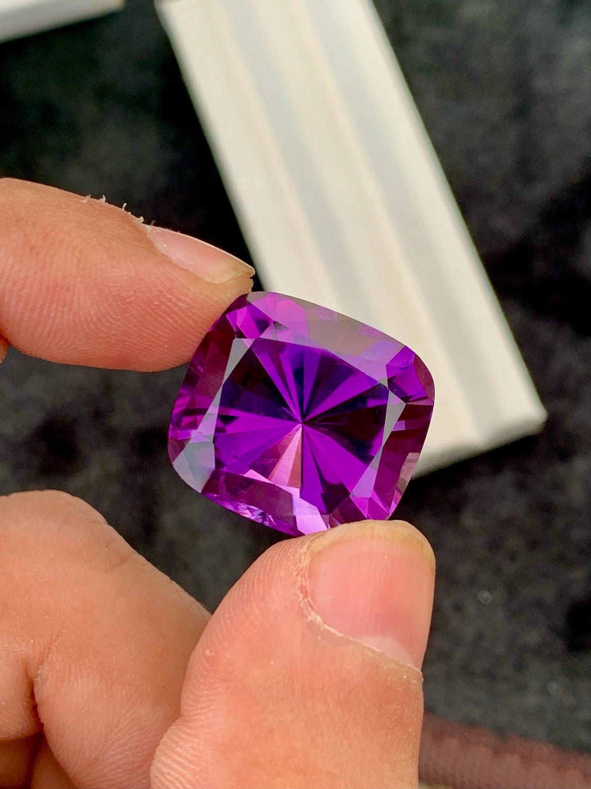 Fancy Cut Amethyst Loose Gemstone - 31.35 carats