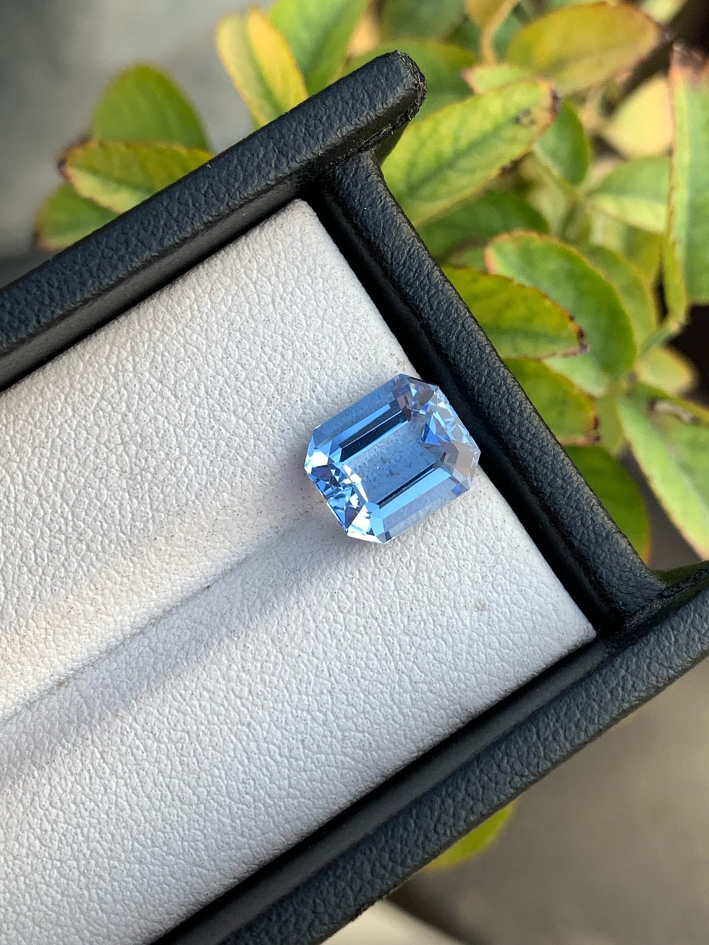 Santa Maria Blue Aquamarine Gemstone: Emerald Cut, 3.30 Carats