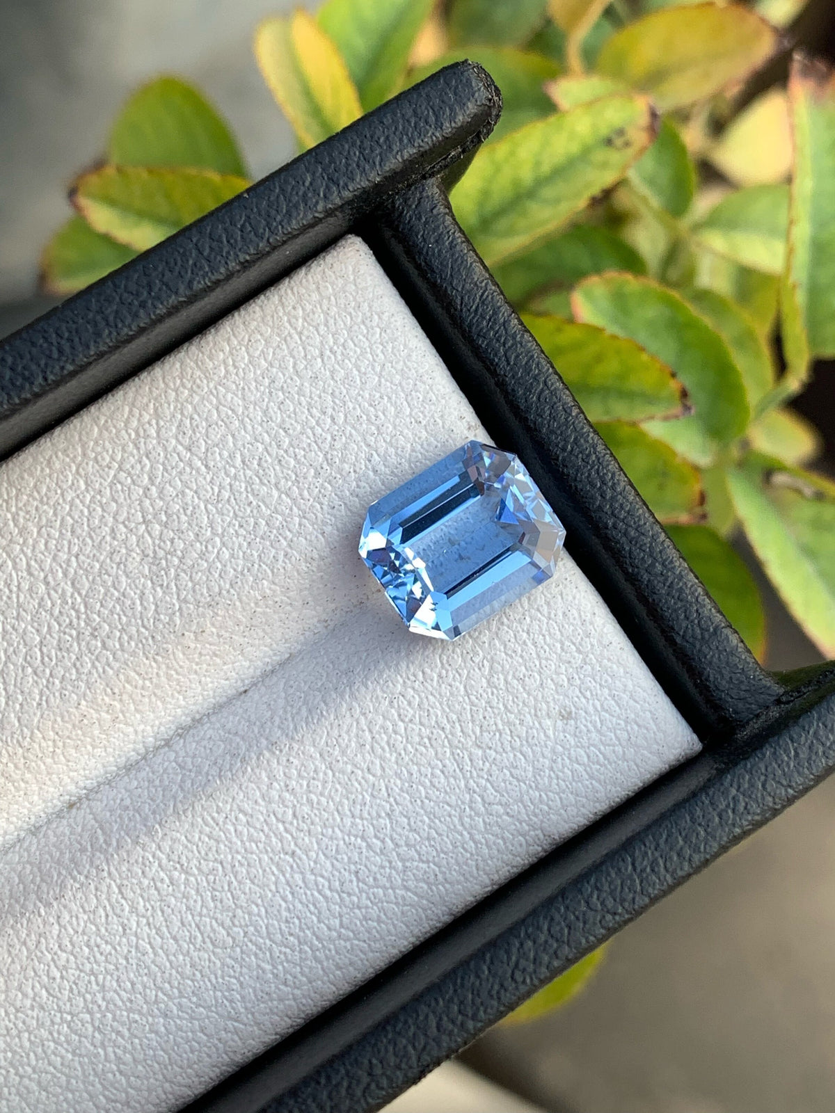 Santa Maria Blue Aquamarine Gemstone: Emerald Cut, 3.30 Carats