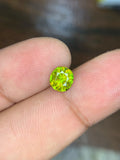 AAA Fire Sphene Gemstone: Natural Round Cut Titanite (1.05 CT)