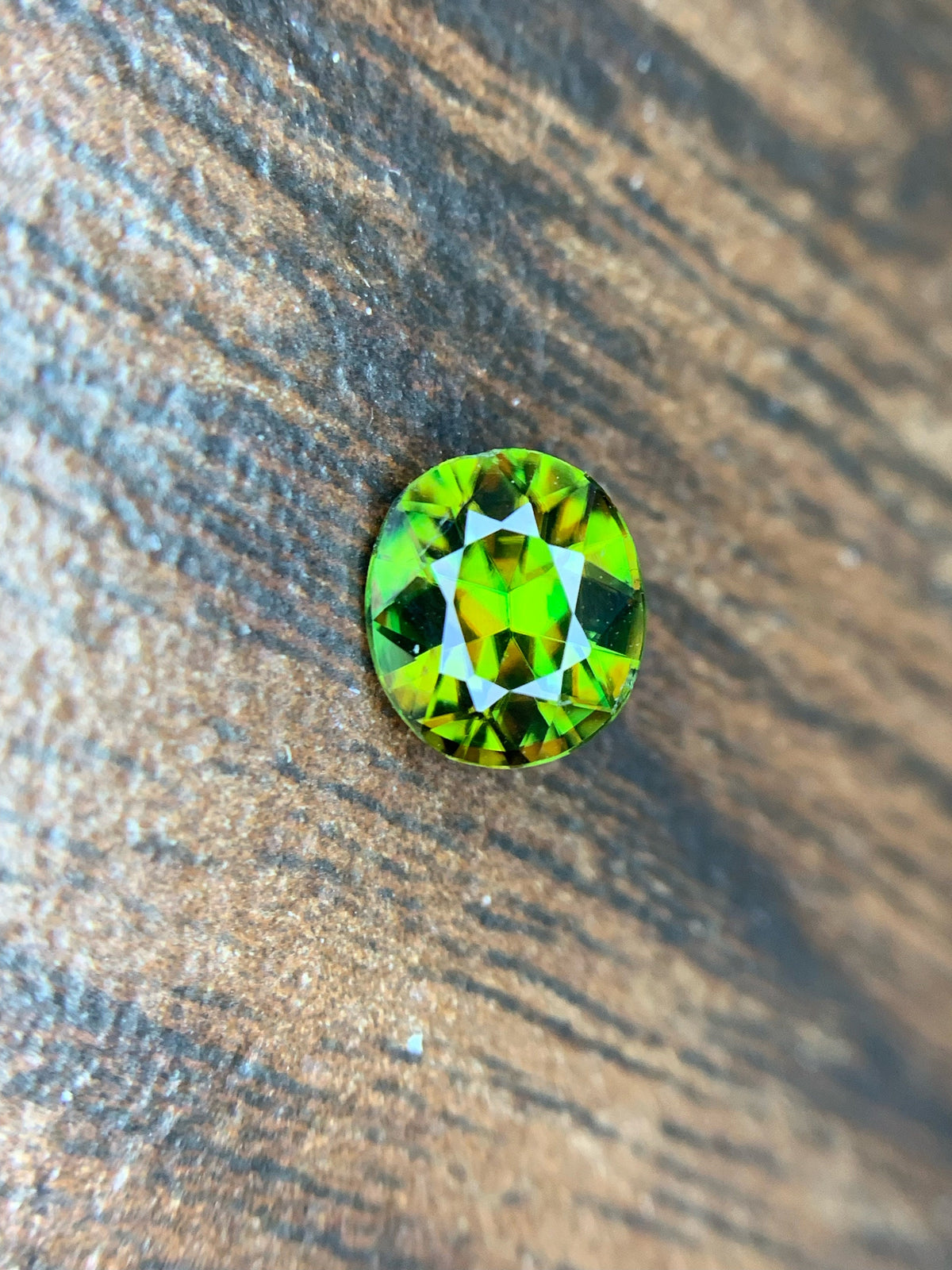 1.15 CT Natural Sphene Gemstone: Oval Cut, Himalayan Origin