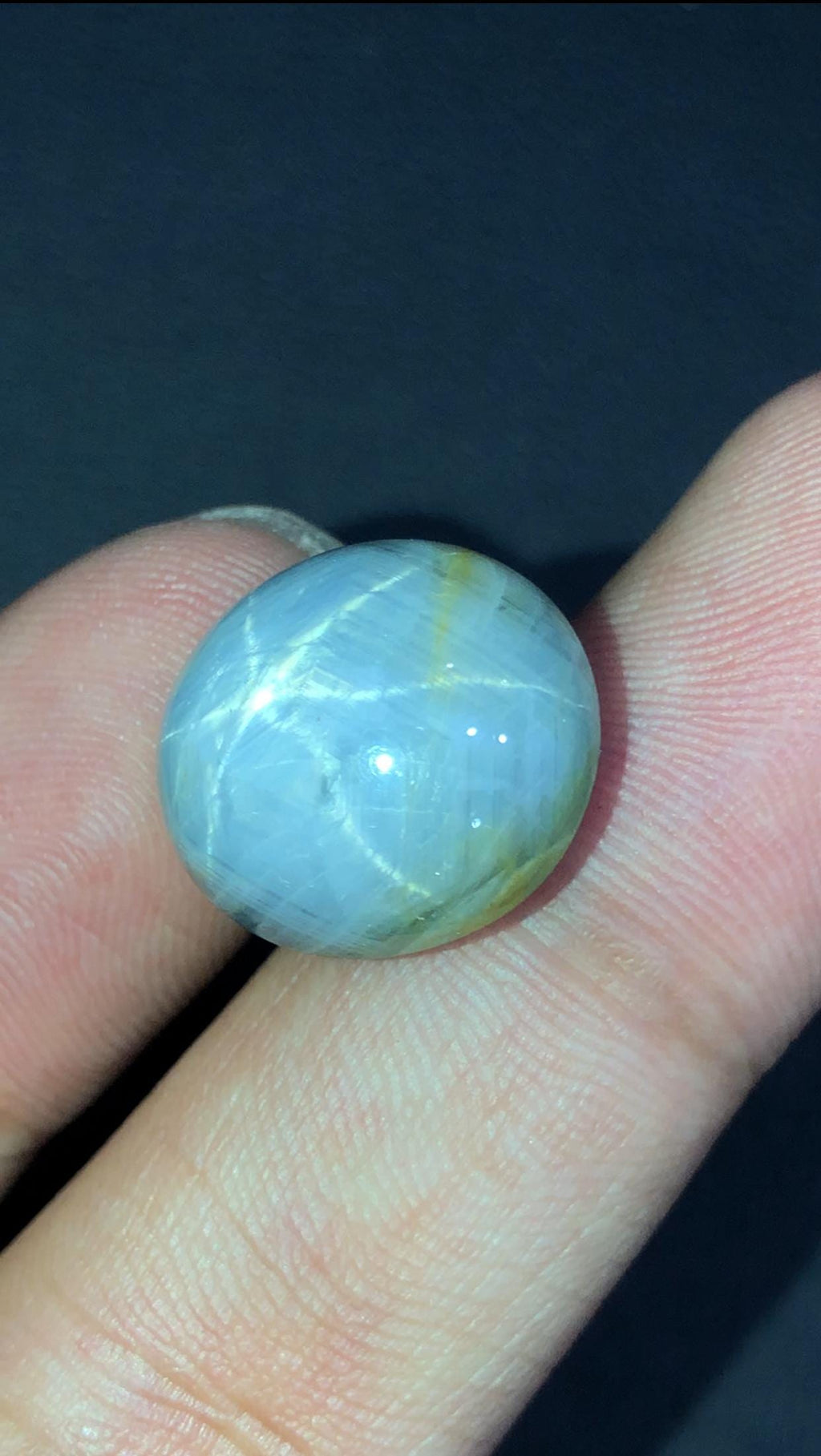 AIG Certified Natural Star Sapphire Gemstone