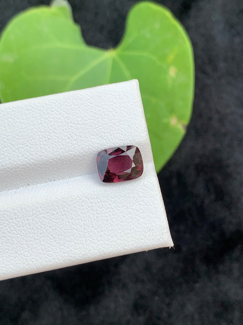 2.15 Carat Natural Purple Spinel Gemstone: Faceted Burma Origin