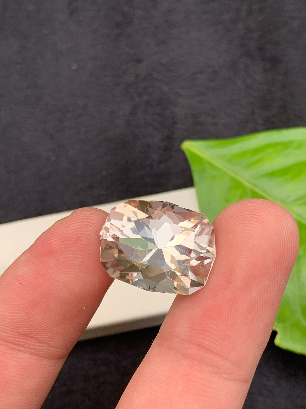 Imperial Yellow Topaz Gemstone: 28.95 CT Faceted Cut Stone
