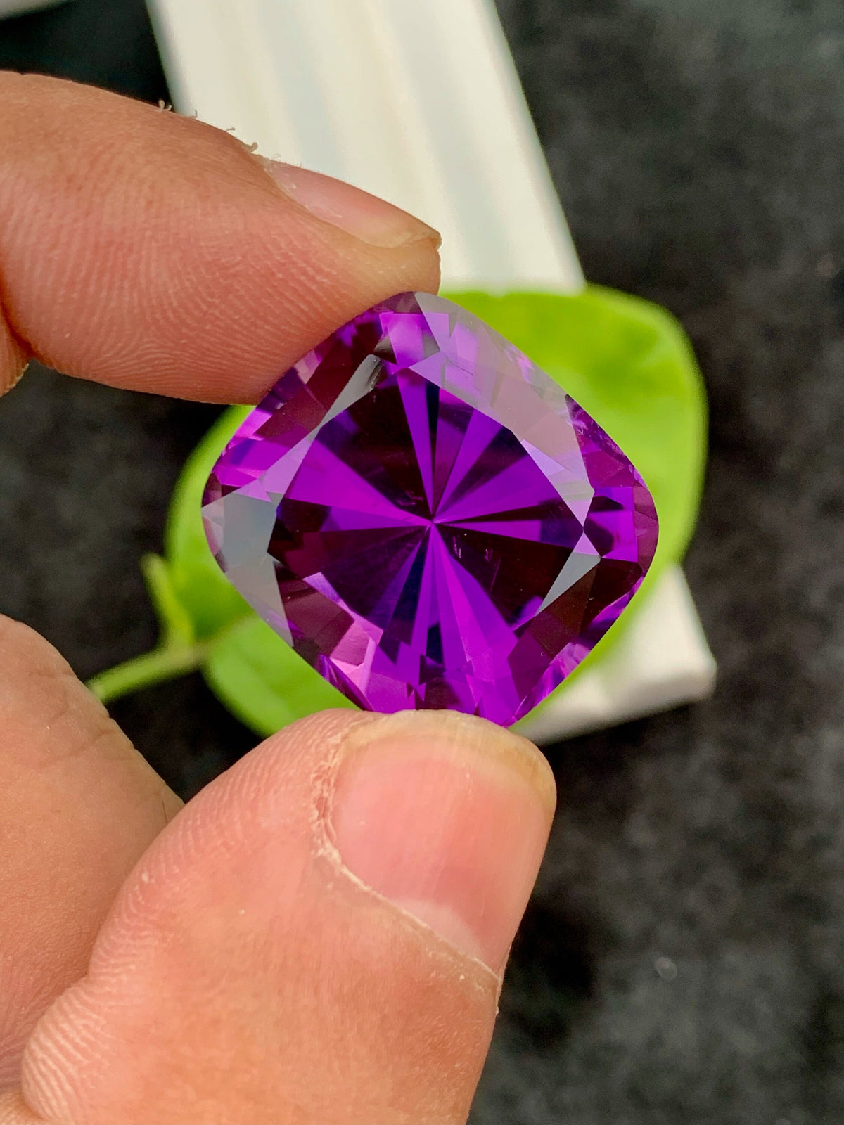 Fancy Cut Amethyst Loose Gemstone - 31.35 carats