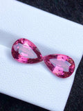 Spinel Pair 7.50 Ct Pear Cut Top Grade Pink Spinel From Badakhshan Afghanistan
