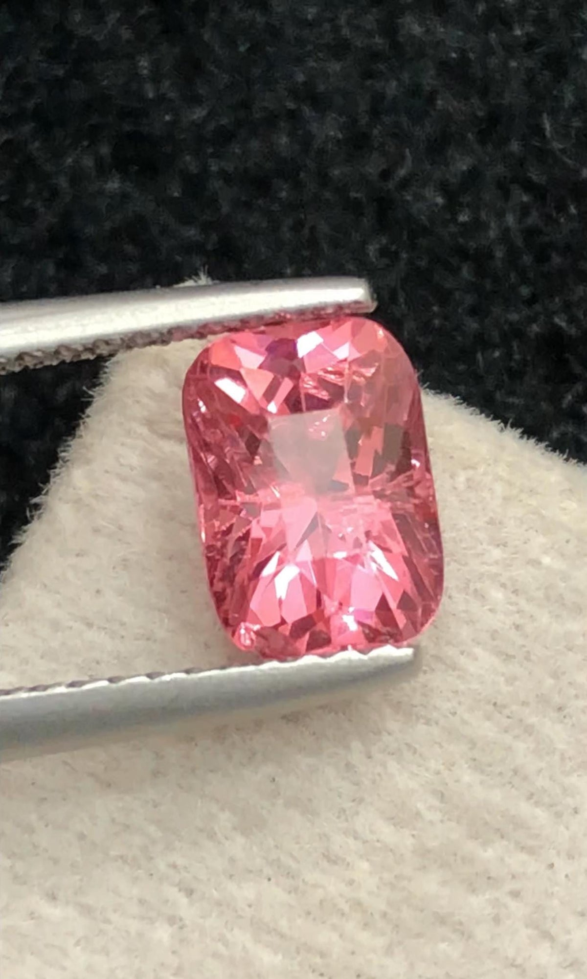 Pink Spinel 1.60 Carat Oval Cut – Vivid Pink Sparkling Gemstone