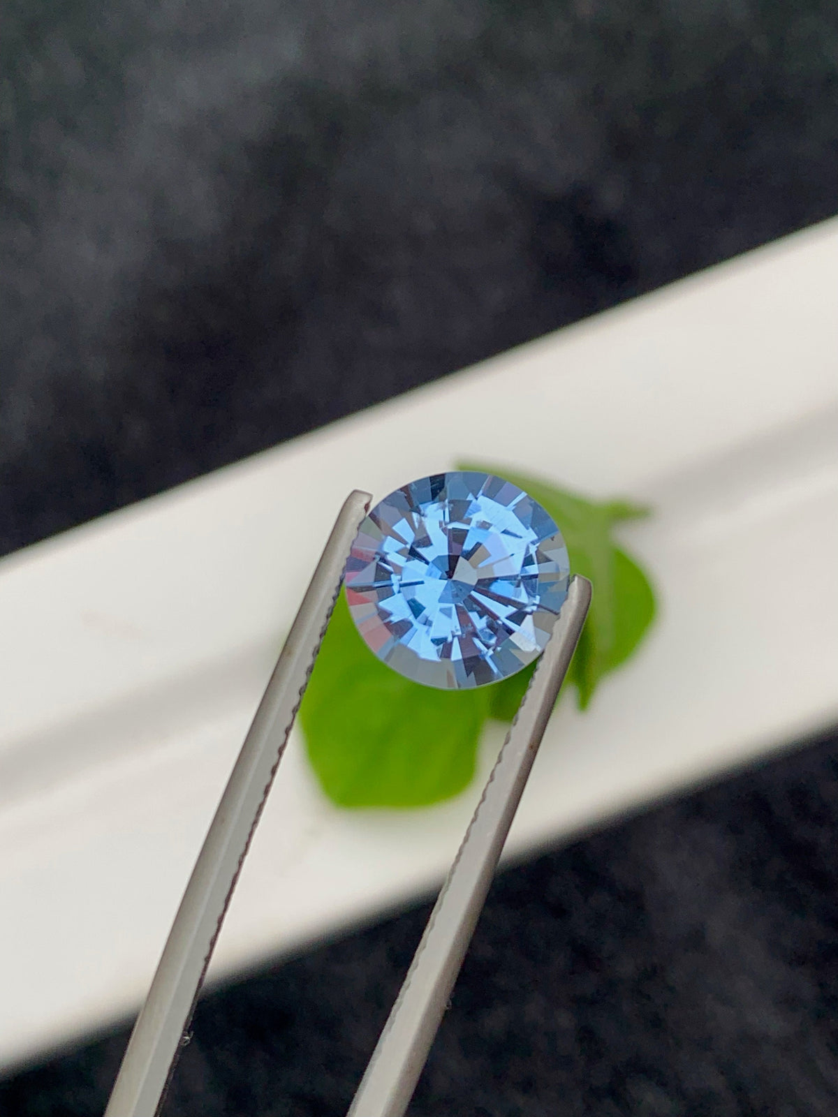 Santa Maria Blue Aquamarine Gemstone: 2.65 CT Round Faceted Loose Stone