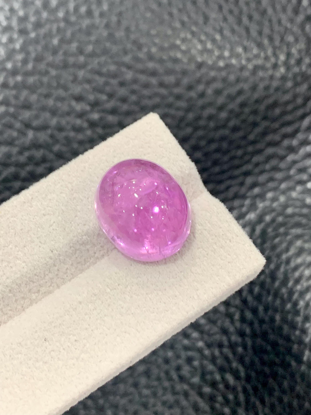 Pink Kunzite 21.40ct Oval Cabochon | Glowing Pastel Gem | Afghanistan