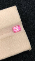 Pink Tourmaline 0.80 Carat Emerald Cut – Vibrant Loose Gemstone for Fine Jewelry