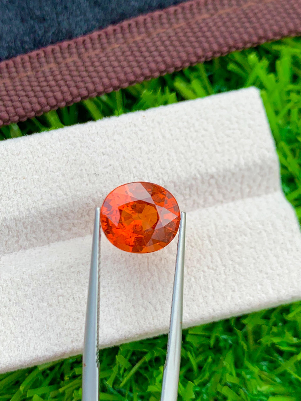 Spessartite Garnet 4.96ct Oval Cut Loose Gemstone from Africa