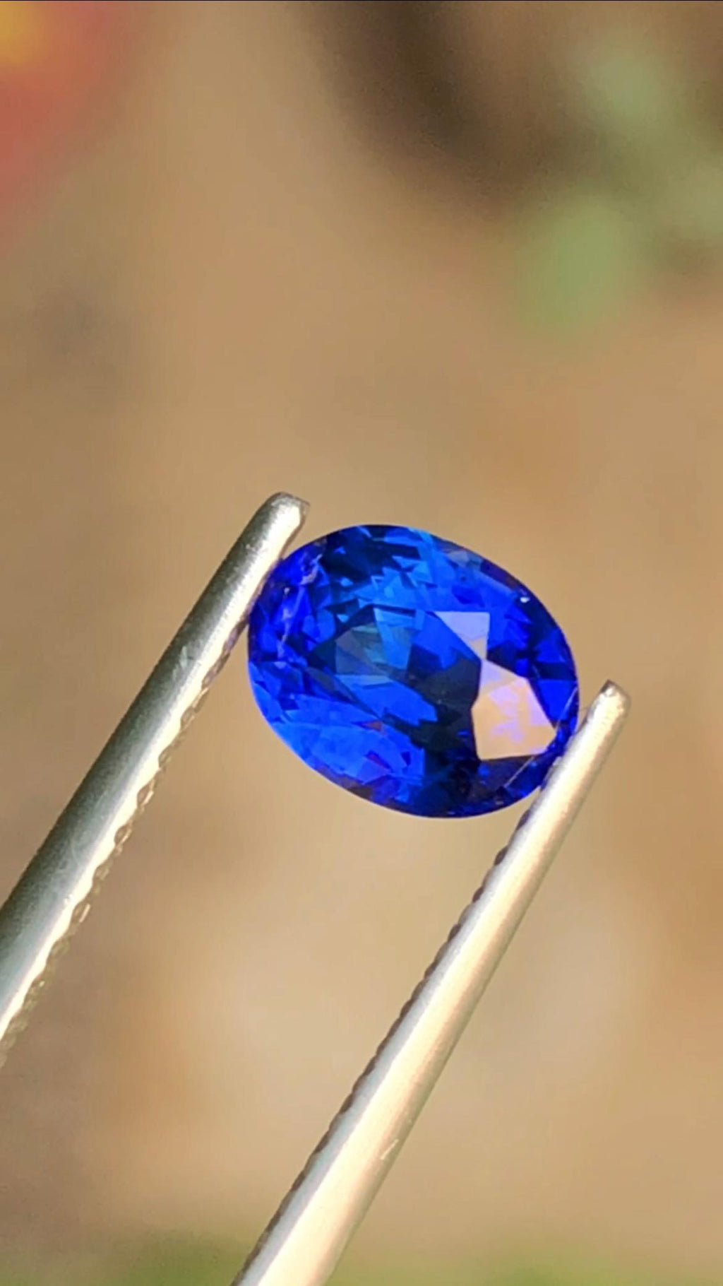 Royal Blue Sapphire 1.10ct Oval Cut with Certificate – Madagascar Origin