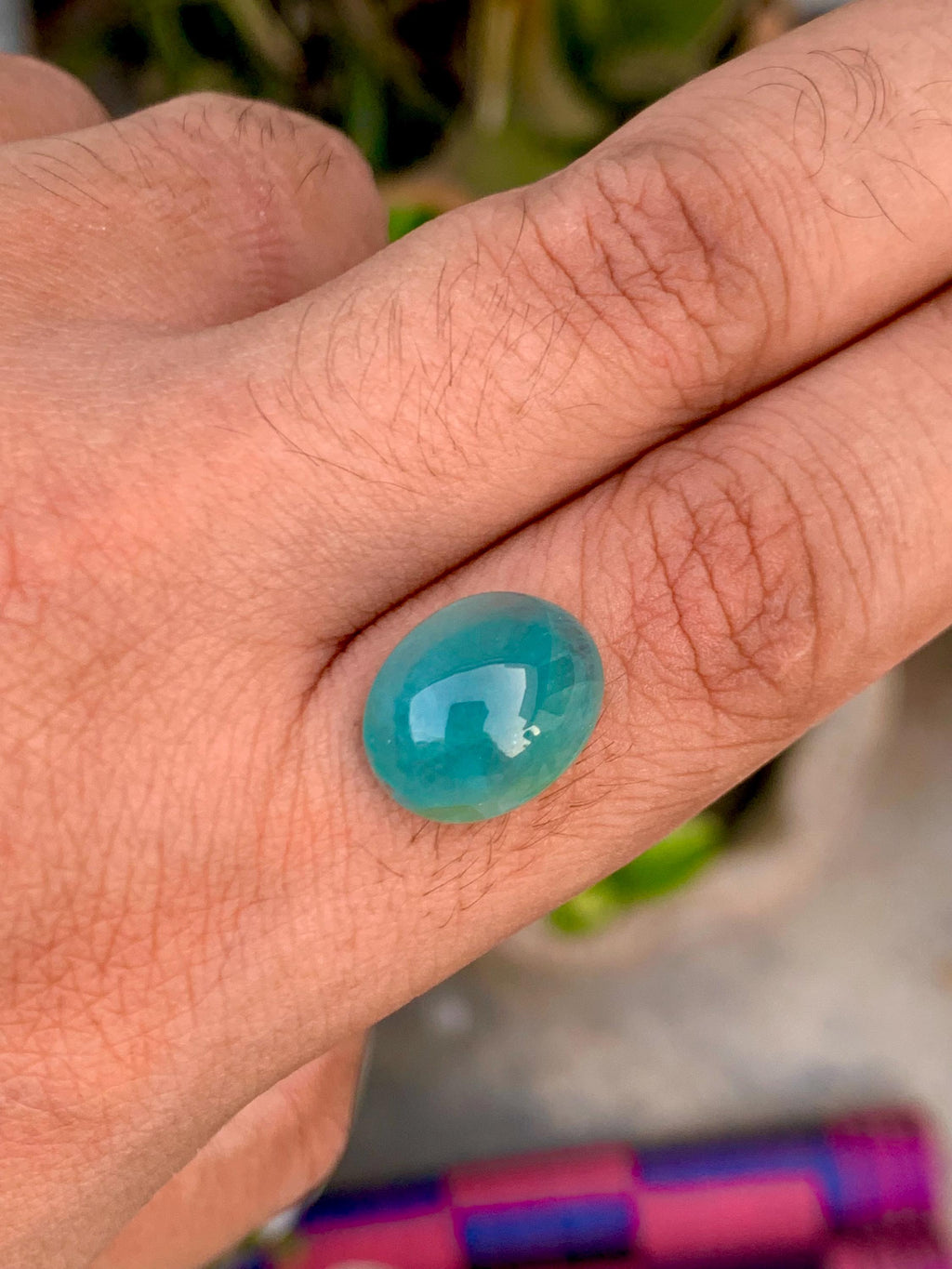Grandidierite Cabochon 8.95 Carats – Rare Collector’s Gemstone