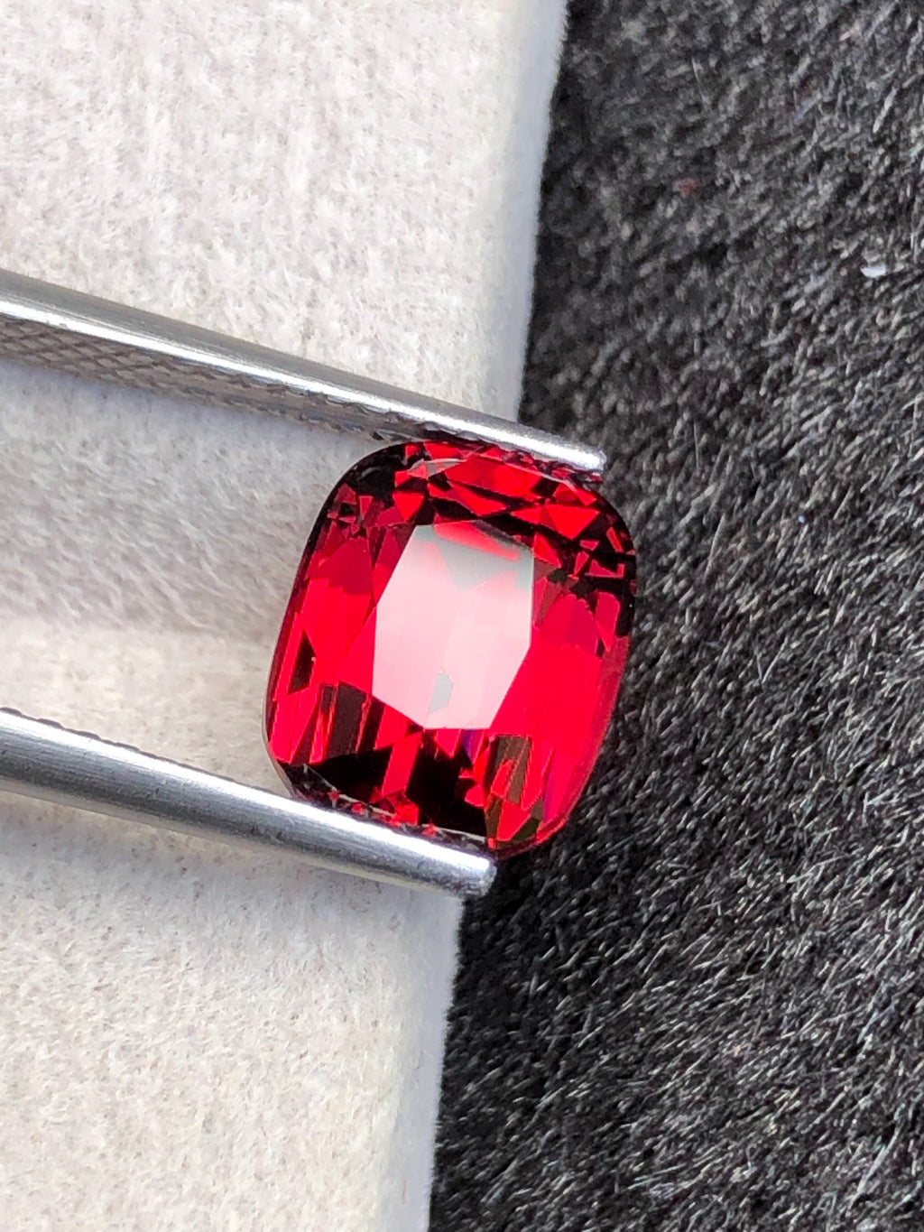 Rhodolite Garnet 3.81ct Cushion Cut – Tanzanian Gemstone