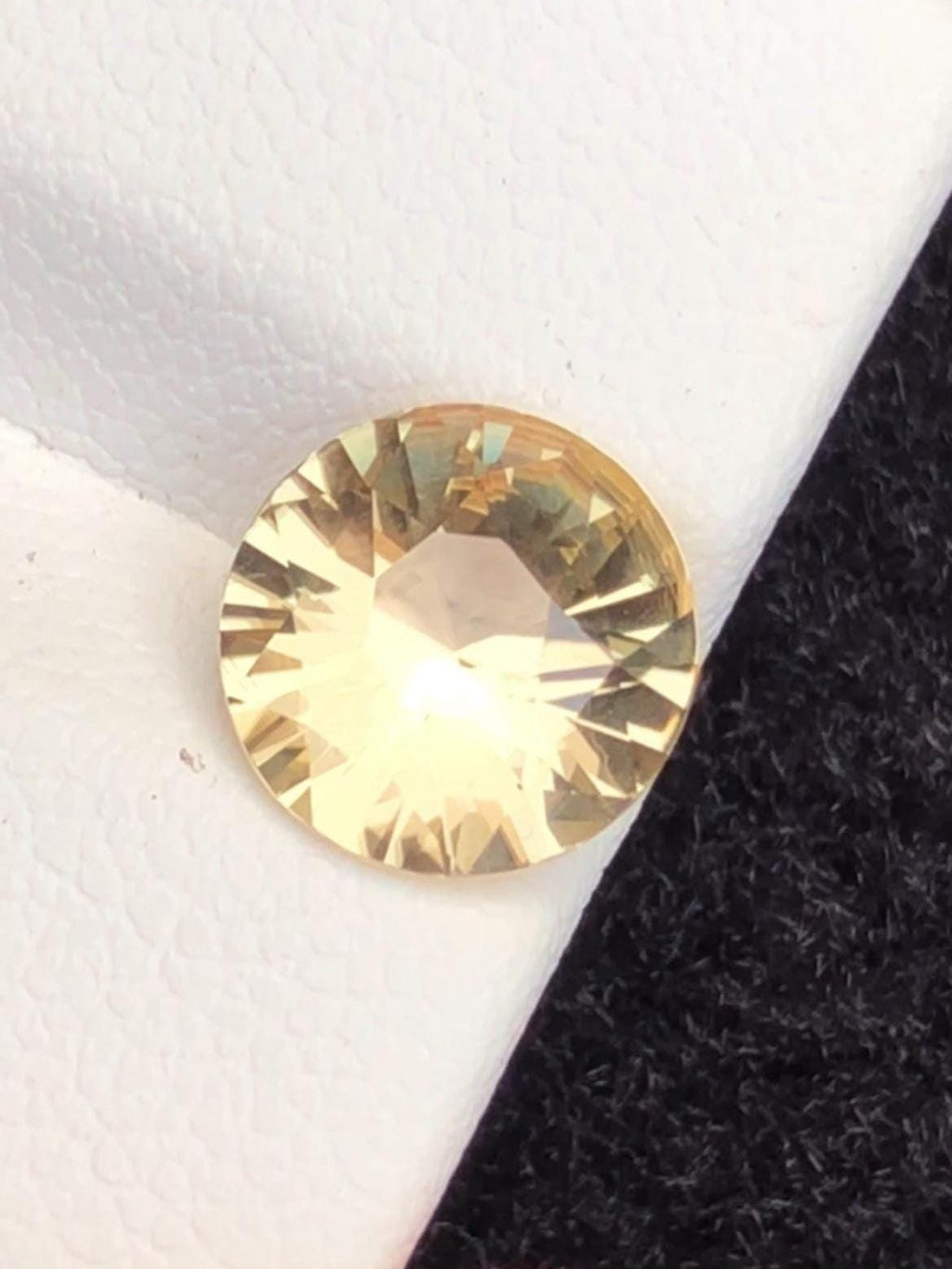 Natural Sinhalite 2.74 ct Round Cut – Certified Ceylon Faceted Gemstone