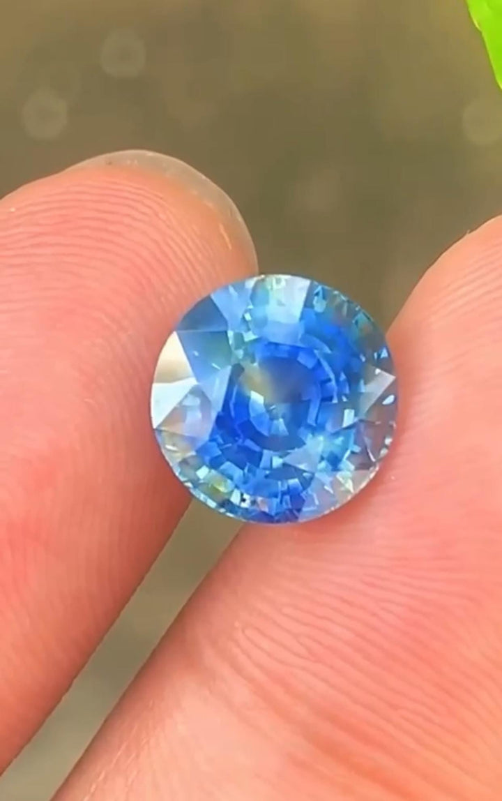 Cushion Cut Blue Sapphire Gemstone 6.37 CT - Ring Stone