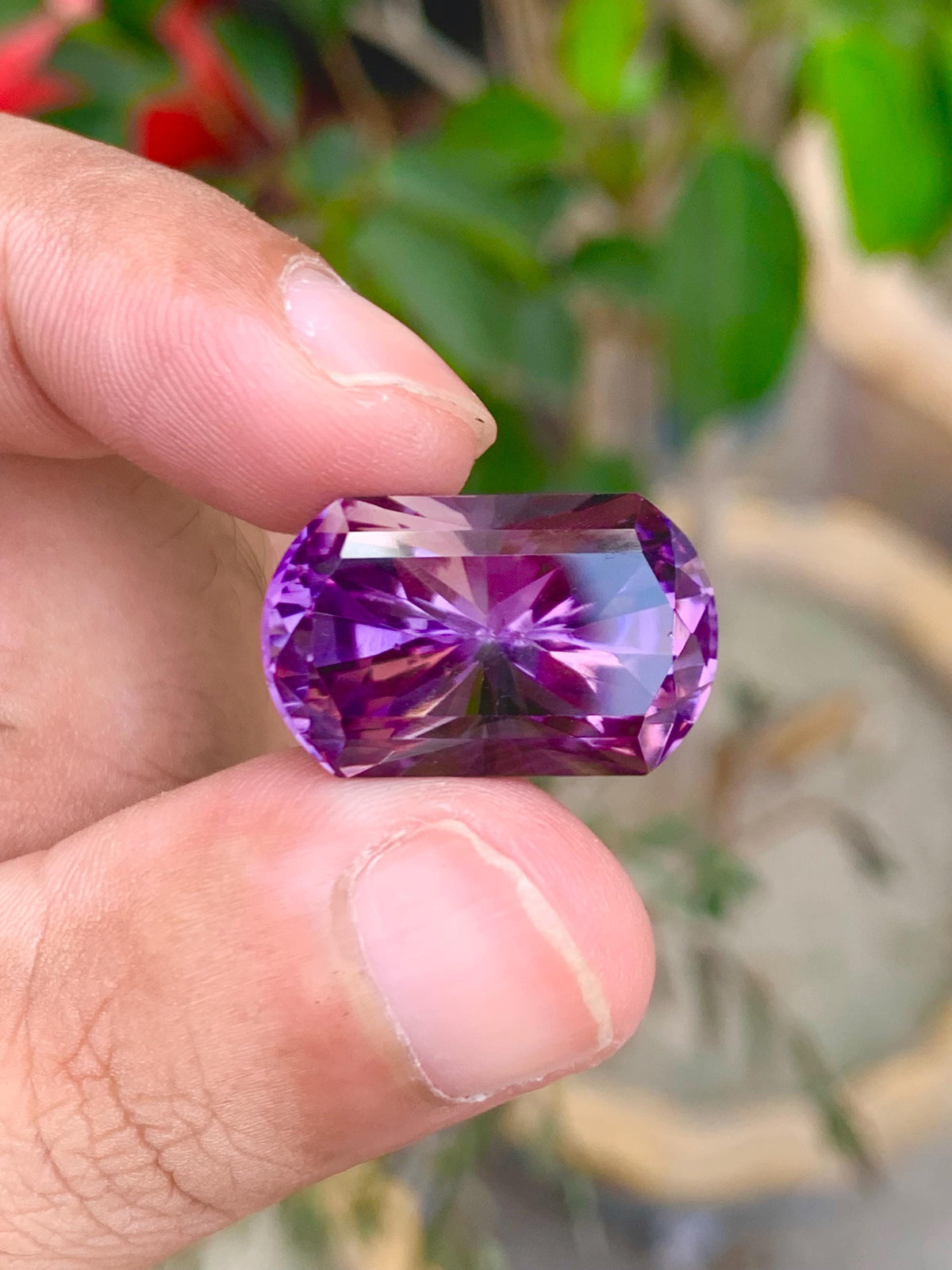 Amethyst 23.20ct Fancy Cut Purple Gemstone from Brazil