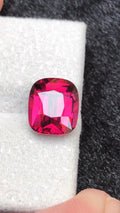 Tanga Mine Rhodolite Garnet 3.80ct Cushion Cut – Raspberry-Tone Tanzanian Gemstone