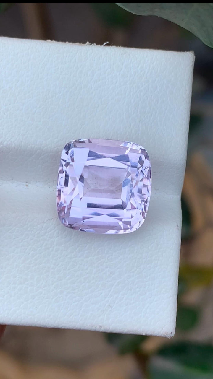 Katlang Pink Topaz Gemstone: 10.00 CT Cushion Cut, November Birthstone