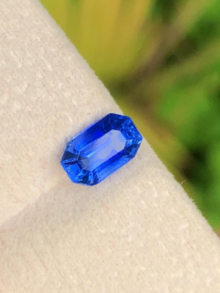 Cornflower Blue Sapphire 1.23ct Octagonal Cut – Madagascar