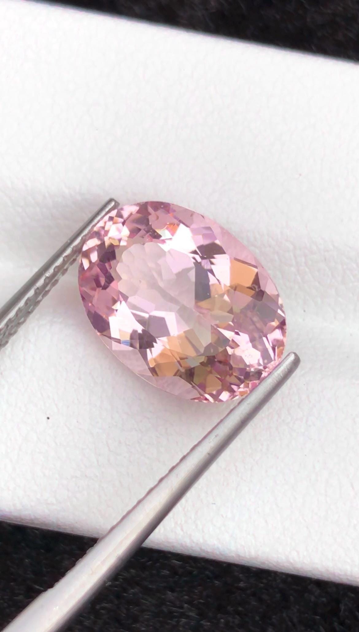 Pink Morganite 5.50ct Oval Cut – From Pakistan