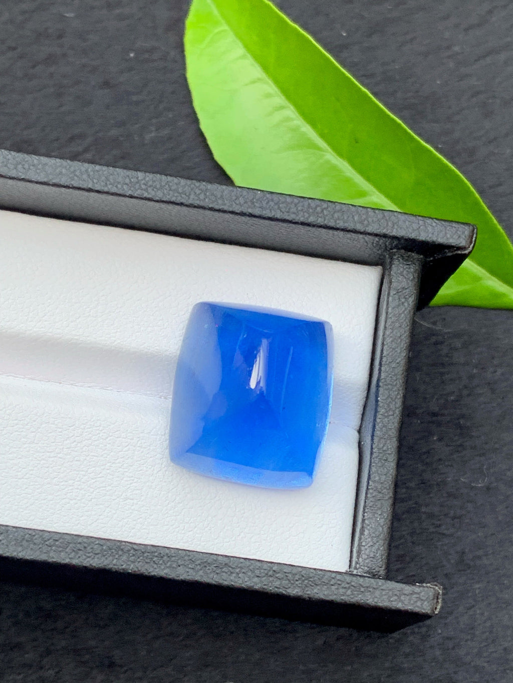 Deep Blue Aquamarine Sugar Loaf Cabochon: 30 Carat March Birthstone