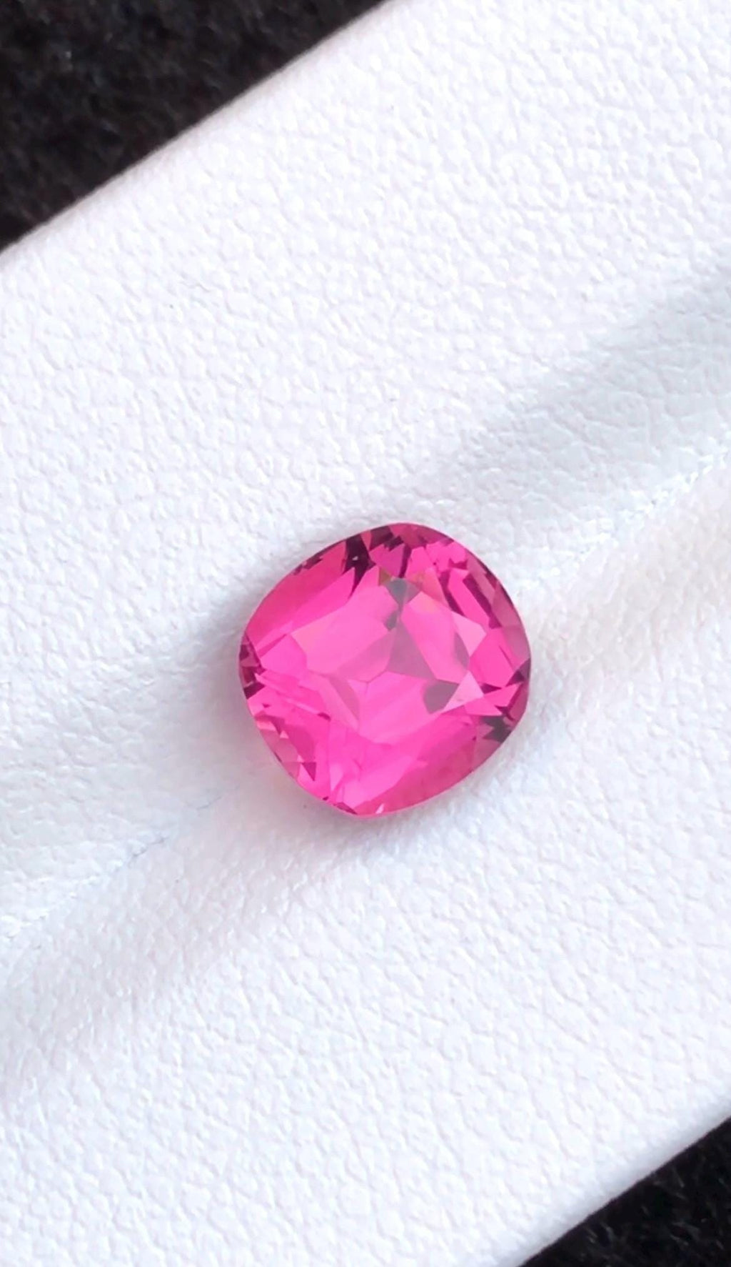 Pink Tourmaline 2.77ct Cushion Cut Afghanistan Loose Gemstone Collector Jewelry