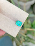 Neon Blue Tourmaline Gemstone: Rare Lagoonish Natural Stone, 1.30