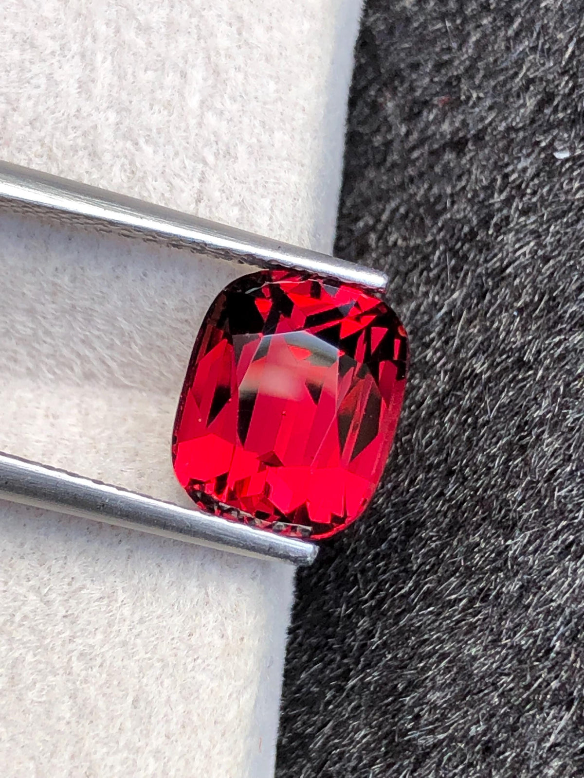 Rhodolite Garnet 3.81ct Cushion Cut – Tanzanian Gemstone