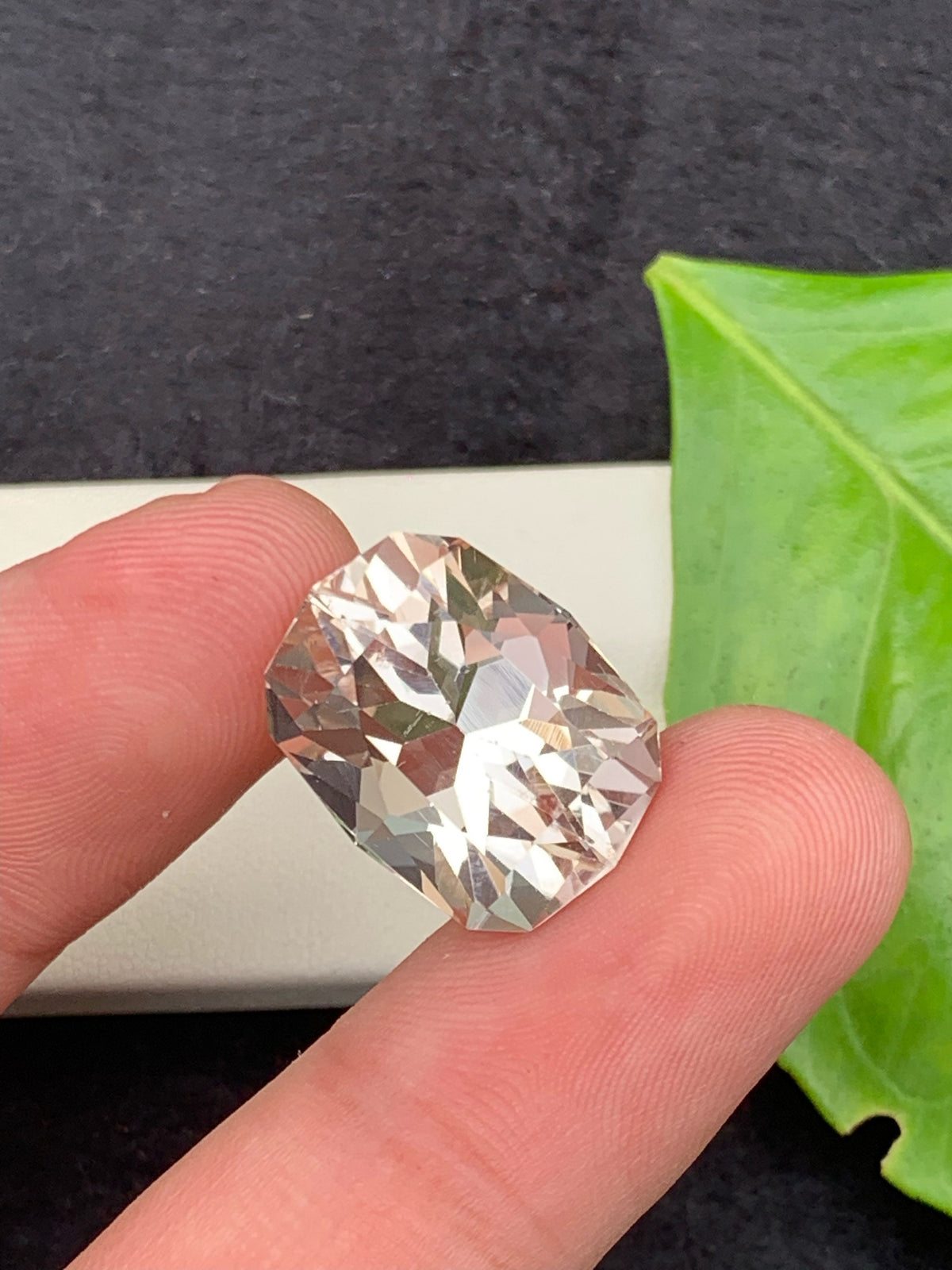 Imperial Yellow Topaz Gemstone: 28.95 CT Faceted Cut Stone