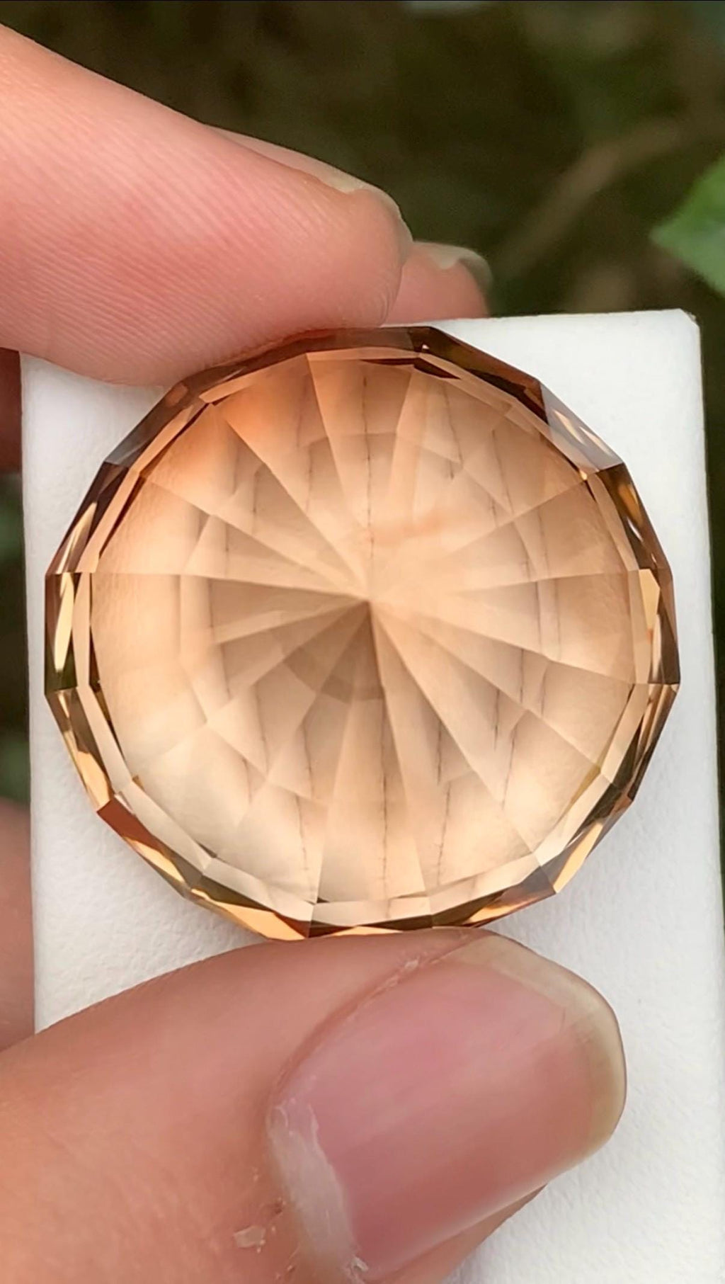Champagne Topaz 124ct - Cushion Cut - Skardu Pakistan