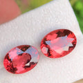 Pink Apatite 15.50ct Matched Oval Pair Madagascar