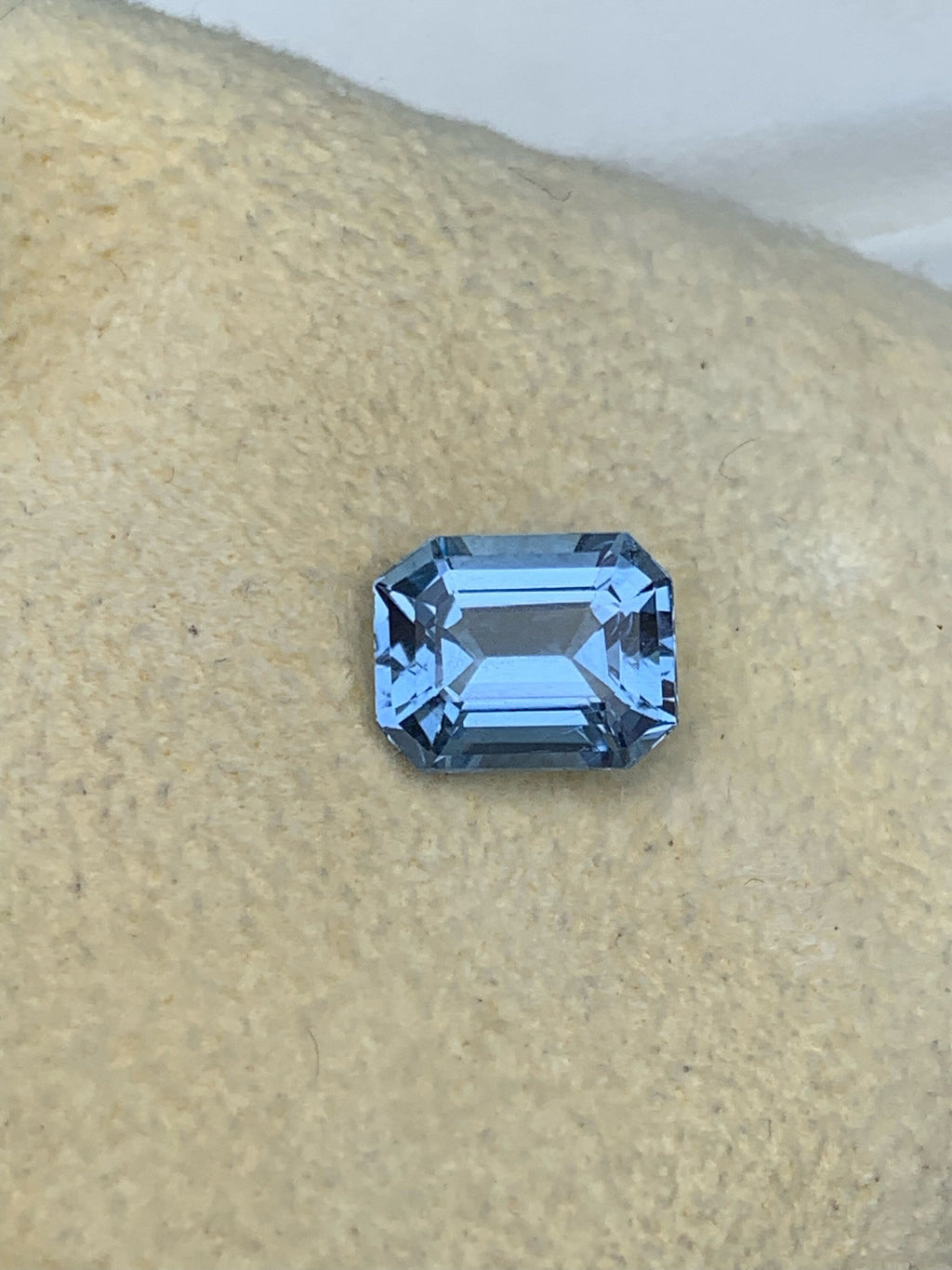 Santa Maria Blue Aquamarine Gemstone, Emerald Cut Beryl, 3.30 Carats