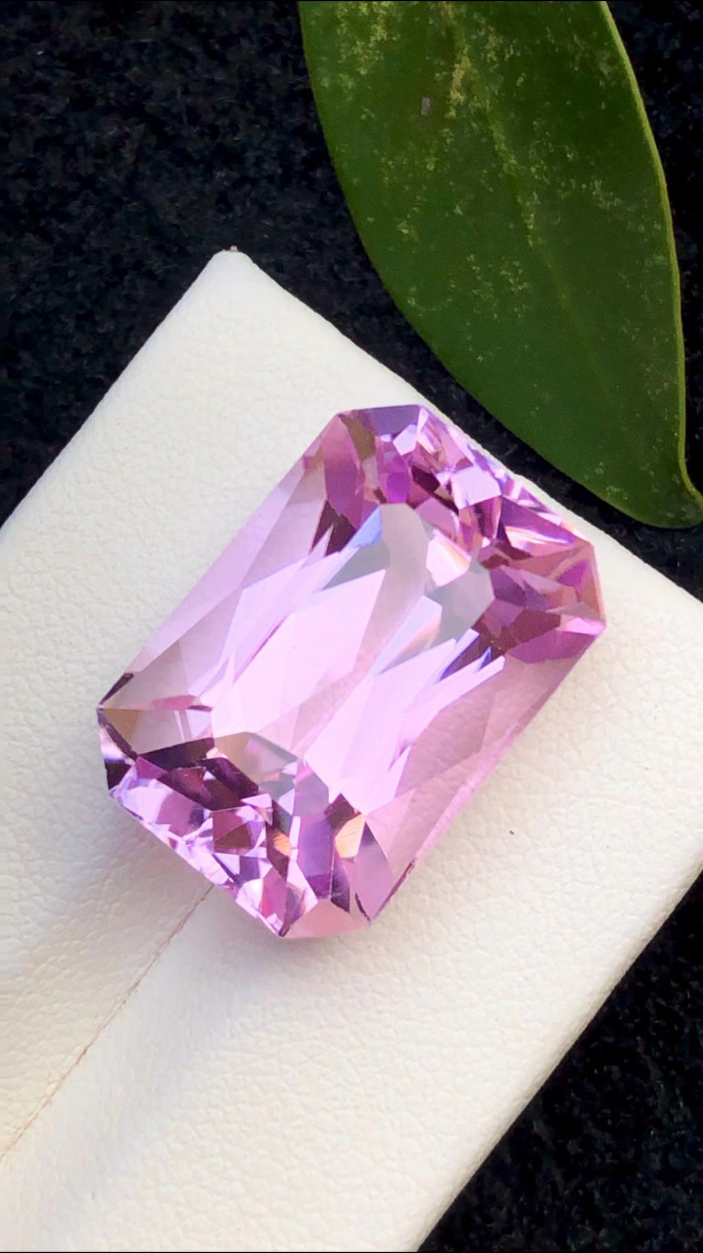 Pink Kunzite 25.10 Carat Fancy Octagon Cut – Afghanistan Gemstone