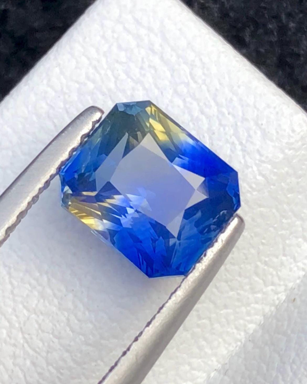 Parti Sapphire 2.12 Carat Octagonal Radiant Cut Loose Gem - Sri Lanka Certified