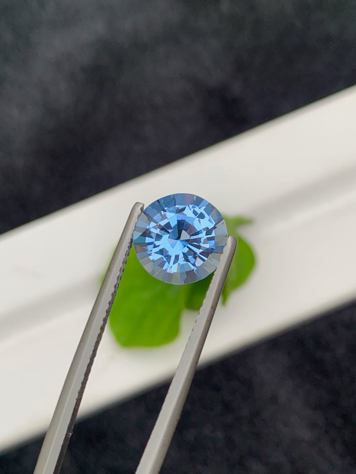 Santa Maria Blue Aquamarine Gemstone: 2.65 CT Round Faceted Loose Stone