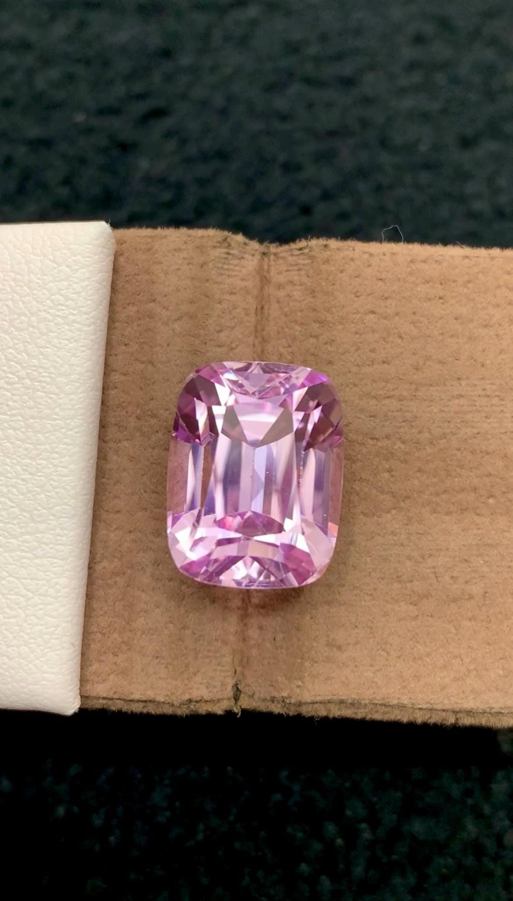 Pink Kunzite 13.70 ct Cushion Cut Gem -  Kunzite from Afghanistan