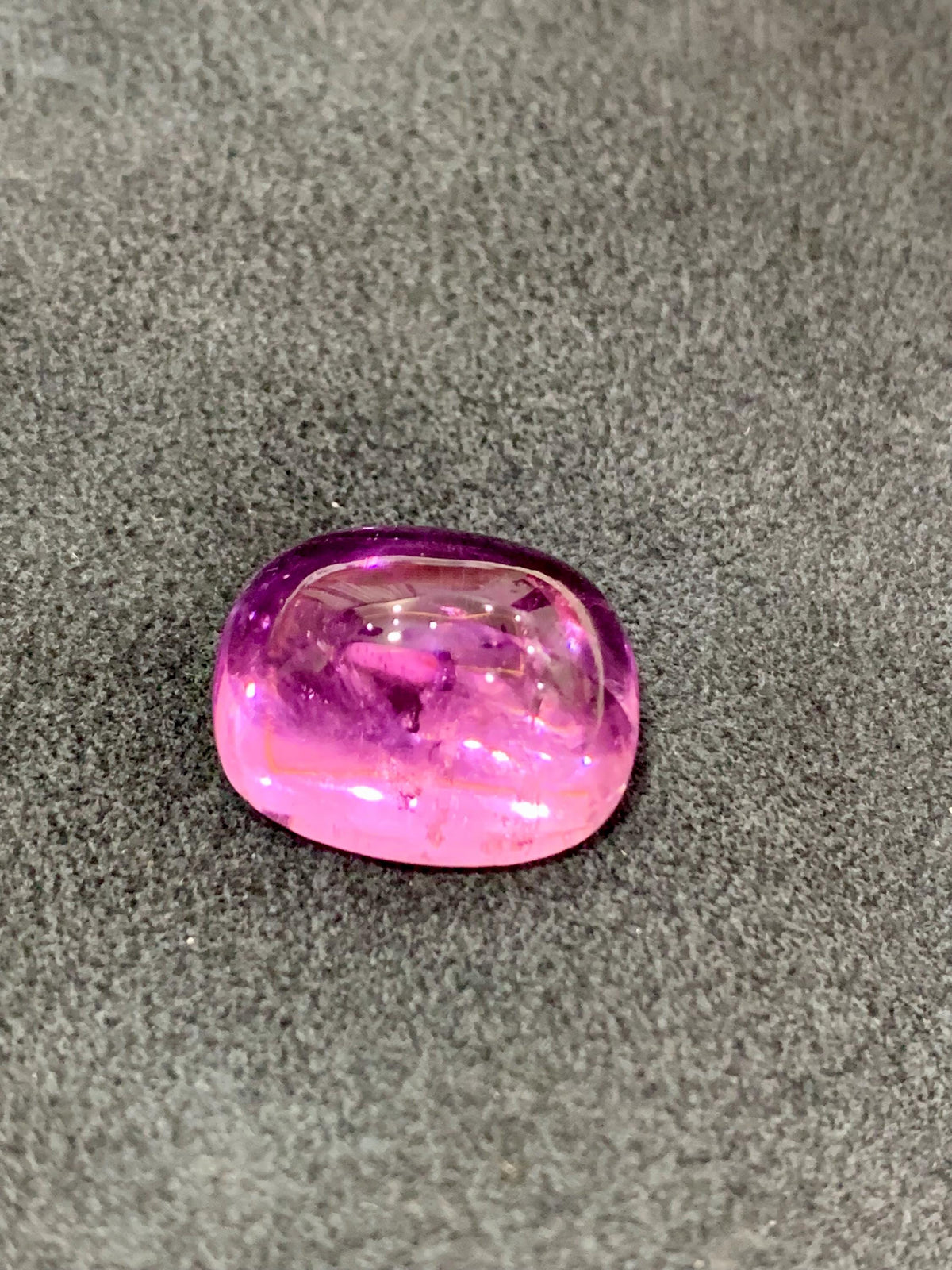 Pink Kunzite 20.35ct Cabochon Gemstone | Ovalish Shape from Afghanistan