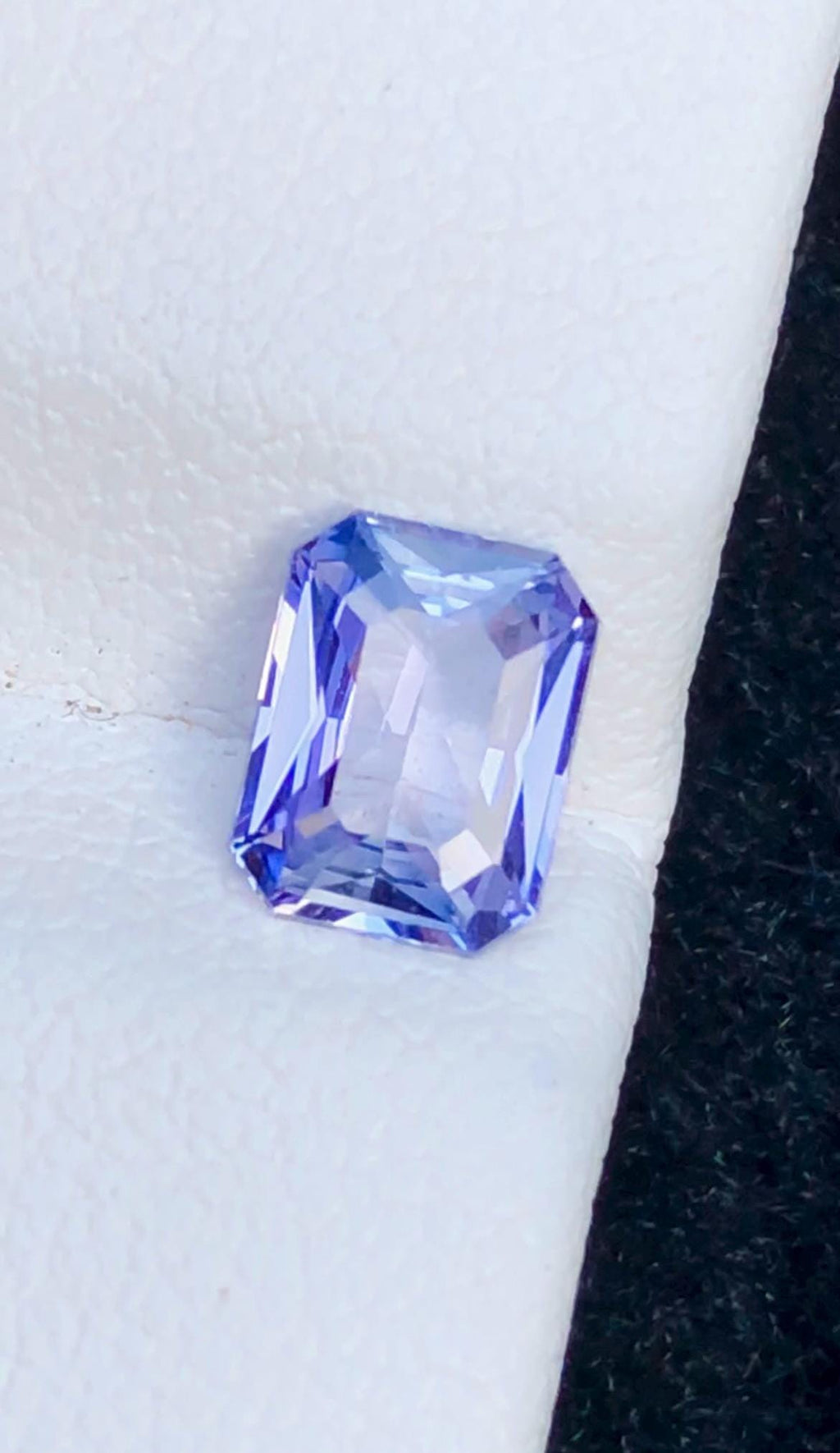 Blue Sapphire 1.07 Ct Octagonal Step Cut – Certified from Sri lanka