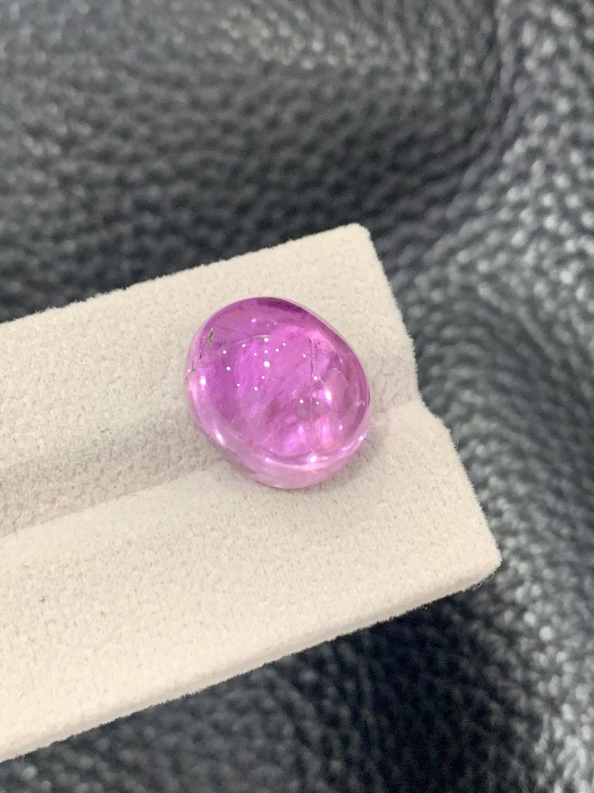 Pink Kunzite 17.70ct Oval Cabochon | Afghan Pink | Collector Grade Gem