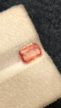 Padparadscha Sapphire 1.09 ct Cushion Cut , Madagascar , Certified Orange-Pink