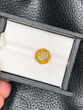 4.15 CT Round Faceted Sphene Titanite Gemstone: Rare Zagi Mine Stone