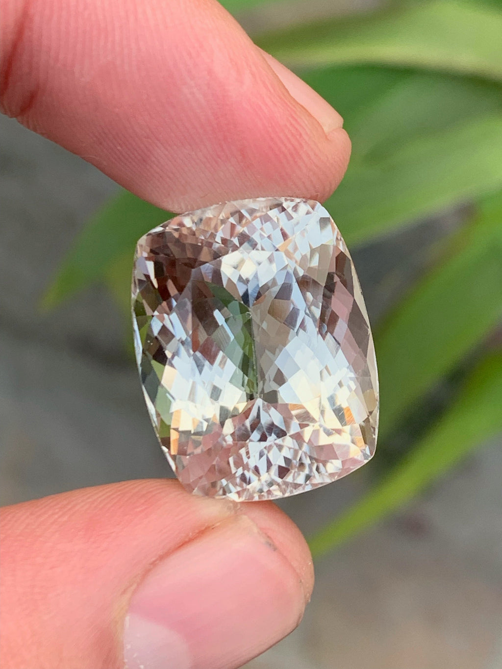 Natural Sherry Topaz Loose gemstone Fancy Cut - 52.80Carats