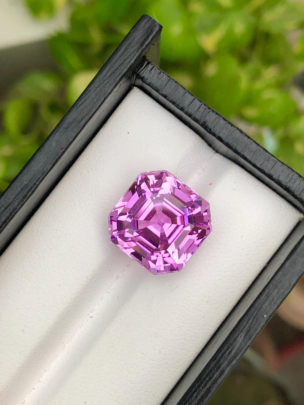 Pink Kunzite Gemstone: 20.25 CT Asscher Cut, Afghanistan