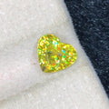 Yellow Sphene 1.20ct Heart Shape – Brilliant Fire from Pakistan