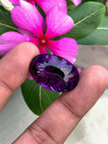 43 Ct Natural Purple Amethyst Oval Loose Gemstone - February Birthstone