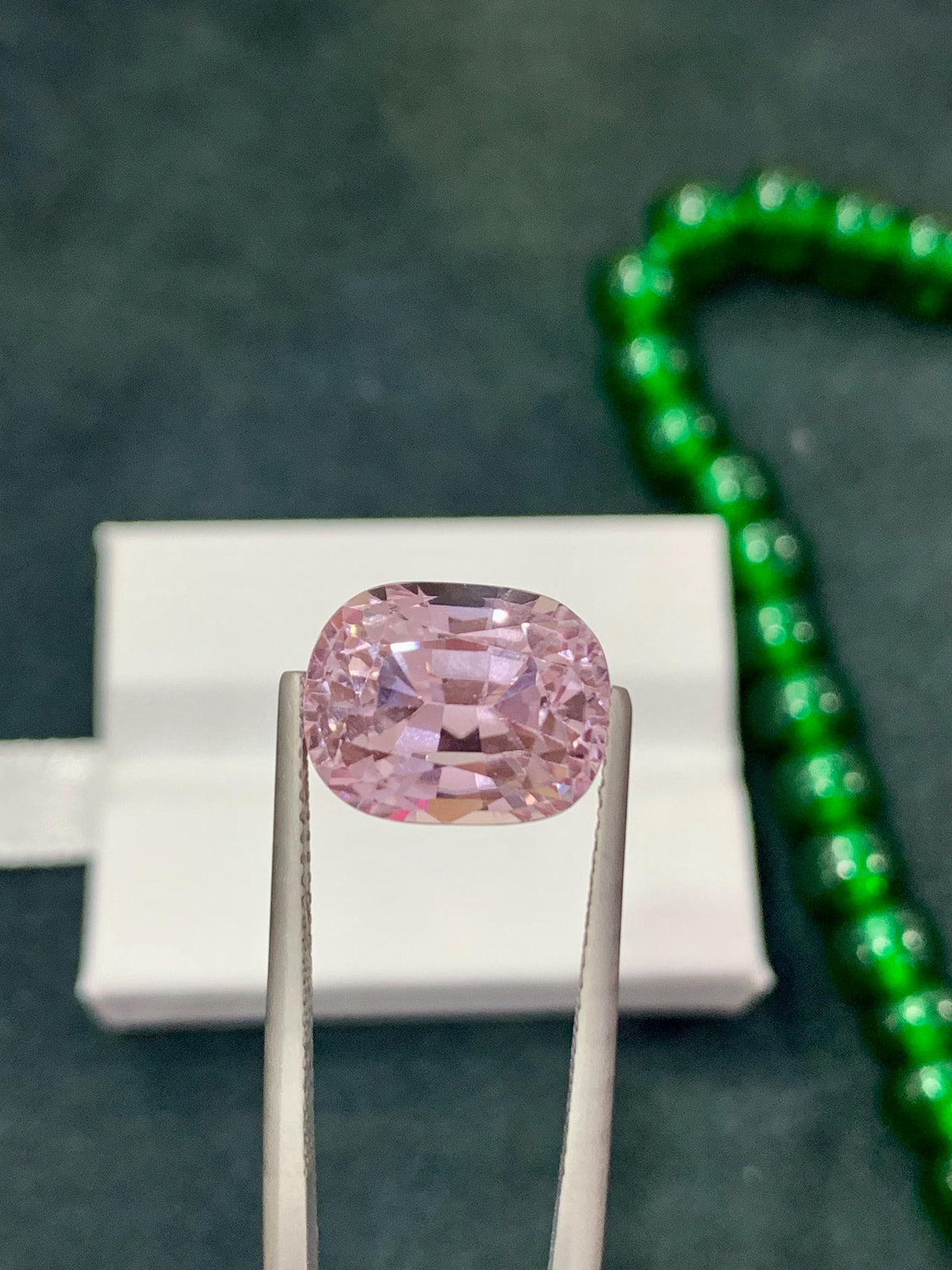 Pink Kunzite 9.30ct Oval Cut Gemstone from Afghanistan